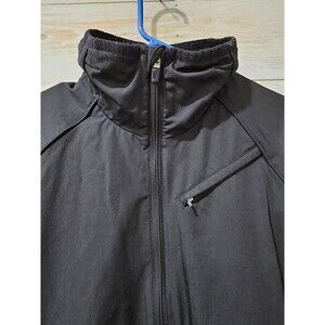 Nike Womens Sportswear Mock Neck Long Sleeve Black Softshell Jacket Size Small